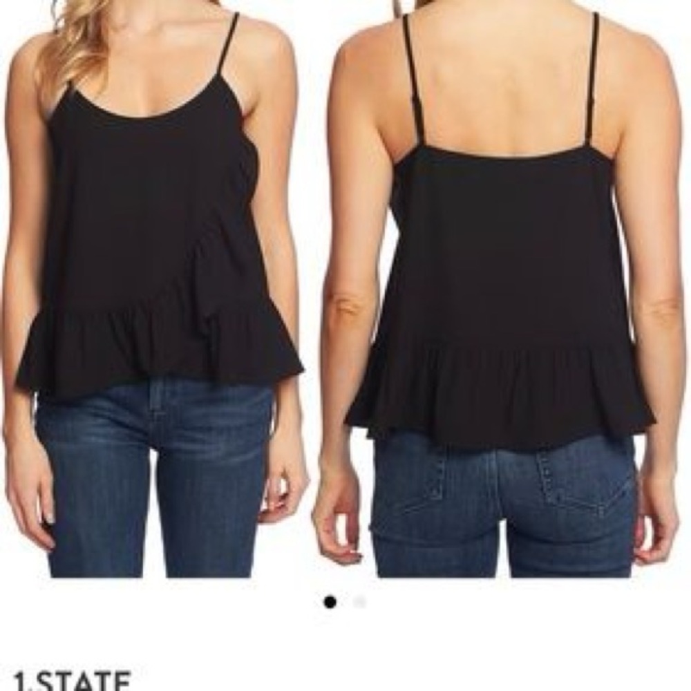 Ruffle Blouse Tank